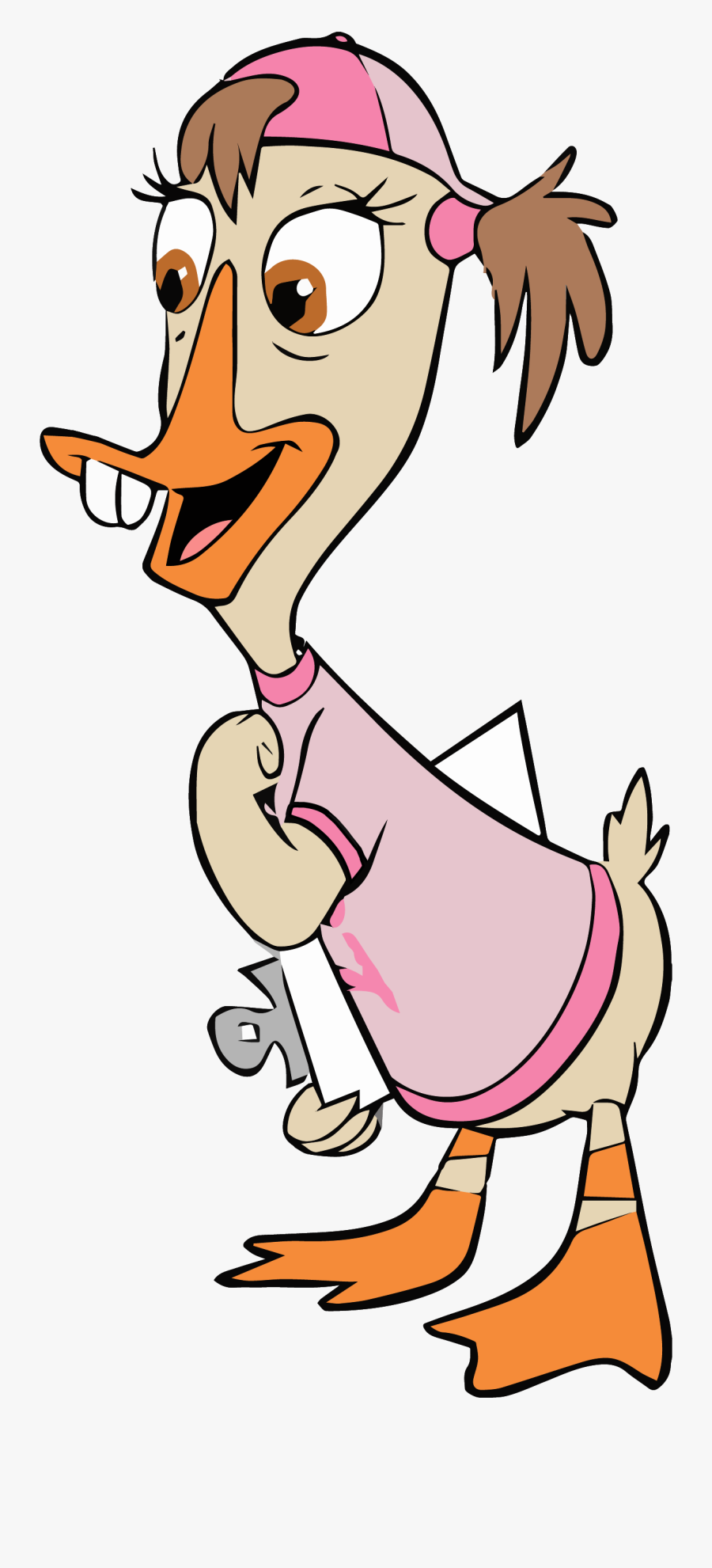 Abby Mallard Yes Clipart Png - Abby Mallard, Transparent Clipart