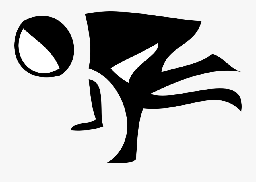 Runner, Silhouette, Sprint, Sports, Athlete, Man, Young - Clip Art, Transparent Clipart