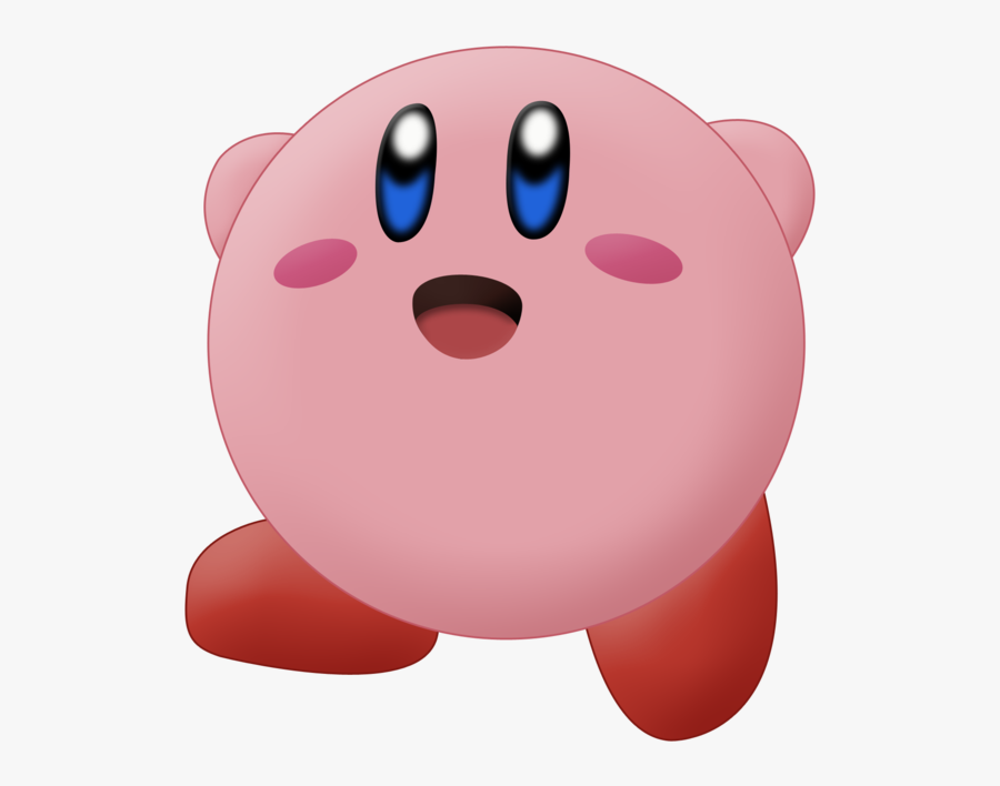 Cartoon Kirby Clip Art - Kirby Vector, Transparent Clipart