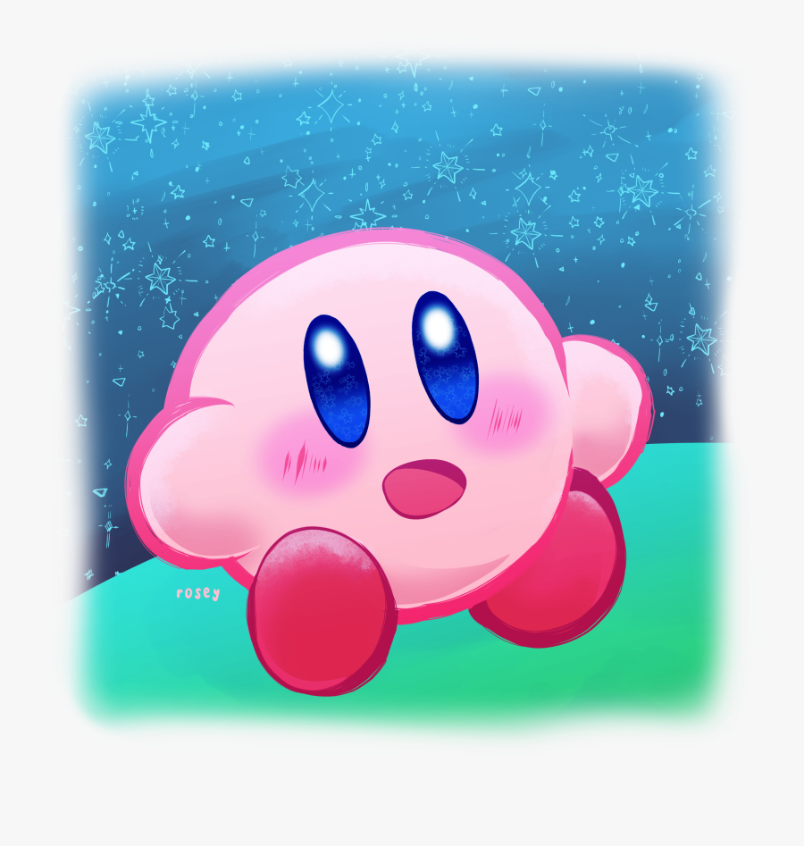 Kirby - Cartoon, Transparent Clipart