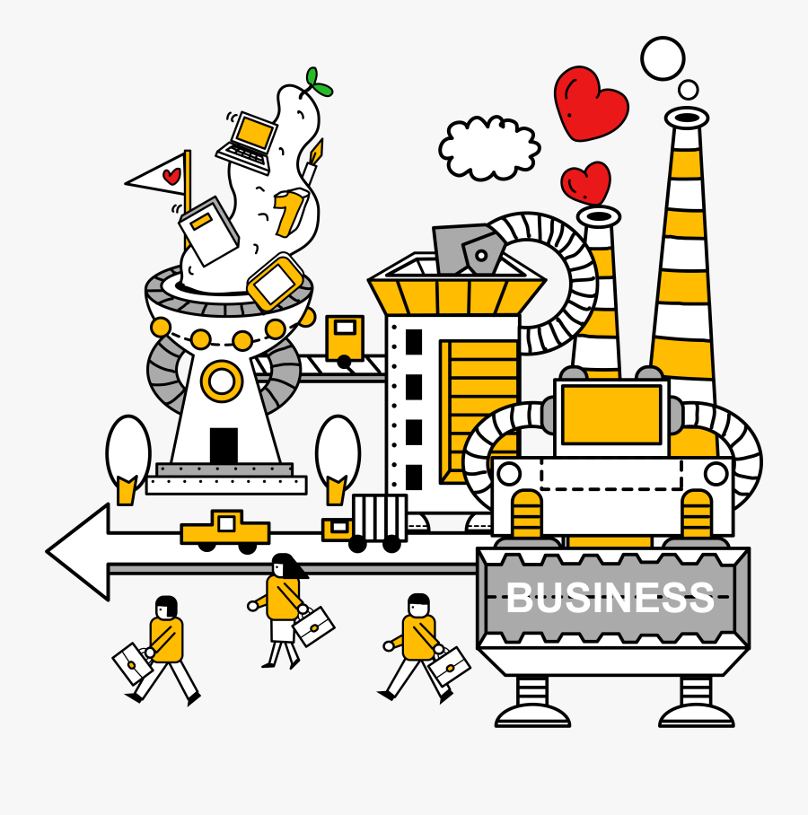 Industry Factory Machine Vector - Produçao Industrial Png, Transparent Clipart