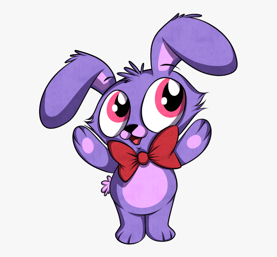 Fnaf Drawings Cute Bonnie - Fnaf Bonnie Simple Drawing, Transparent Clipart