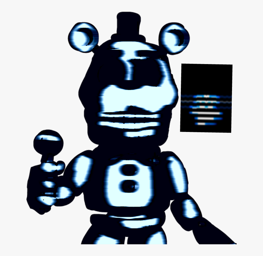 Fnaf World Glitch Freddy Clipart , Png Download - Fnaf World Glitch Freddy, Transparent Clipart
