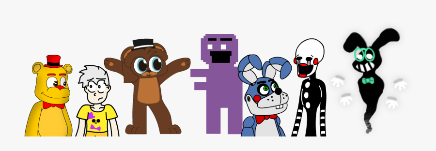 Fnaf Different Art Style, Transparent Clipart