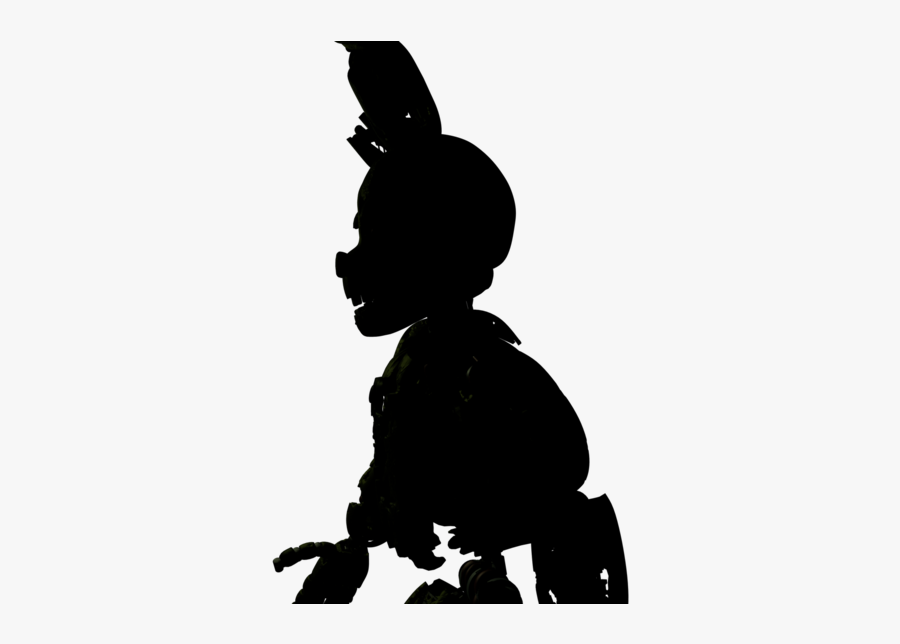 Five Nights At Freddy"s - German Shepherd Dog Silhouette, Transparent Clipart