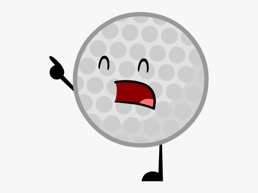 Golfball Bfdi - Bfdi Pictures Golf Ball, Transparent Clipart