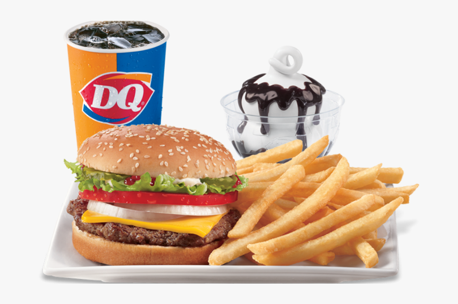 Fast Food Png - Dairy Queen Burger, Transparent Clipart