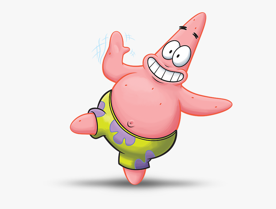 Squarepants Patrick Spongebob Png, Transparent Clipart