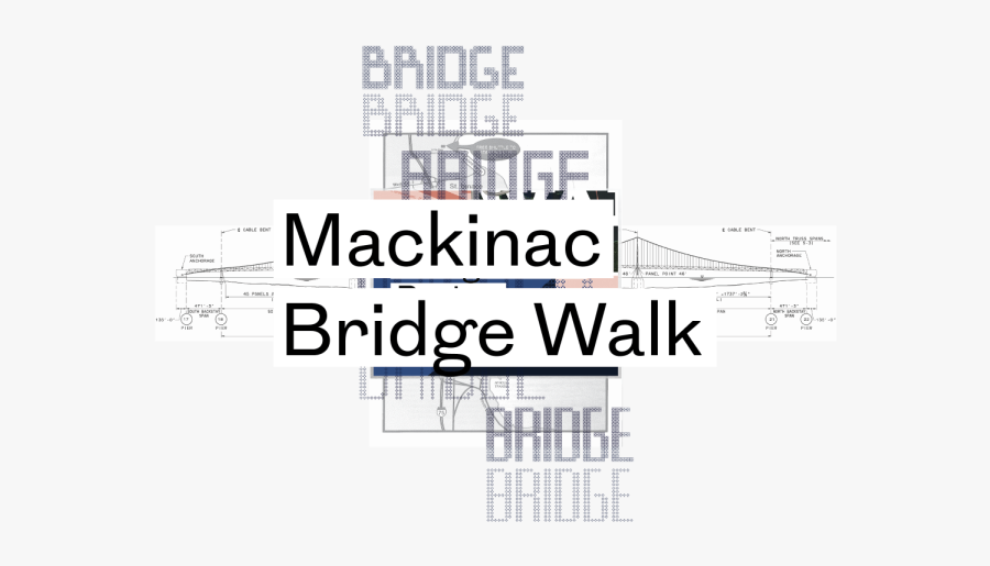 Mackinac Bridge Clipart - Calligraphy, Transparent Clipart