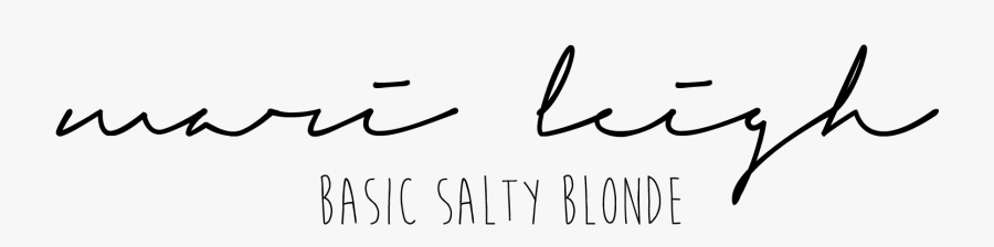 Mari Leigh - Calligraphy, Transparent Clipart
