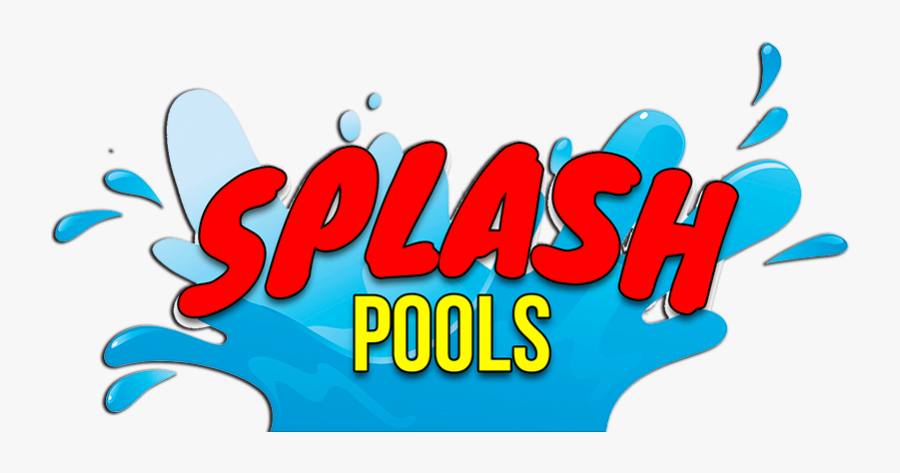 Splash Pools, Transparent Clipart