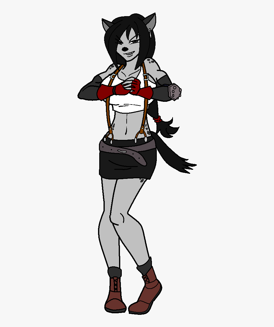 Maxine As Tifa Lockhart - Tifa Lockhart Furry, Transparent Clipart