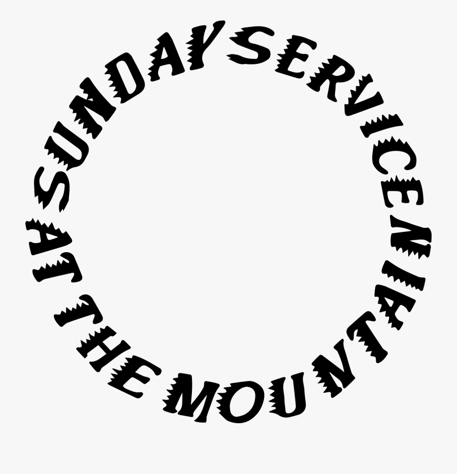 Sunday Service At The Mountain, Transparent Clipart