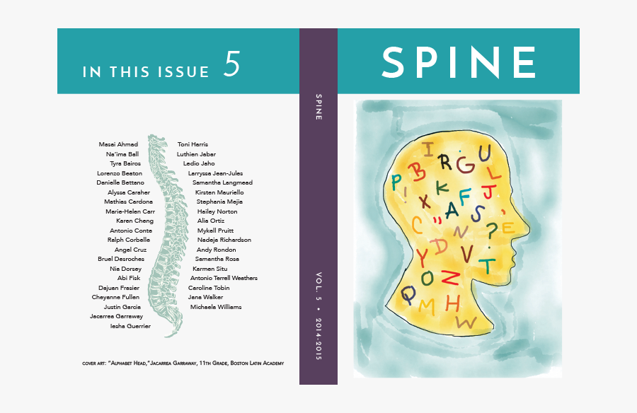 Spine Book Cover For Emersonwrites Anthology - Art, Transparent Clipart