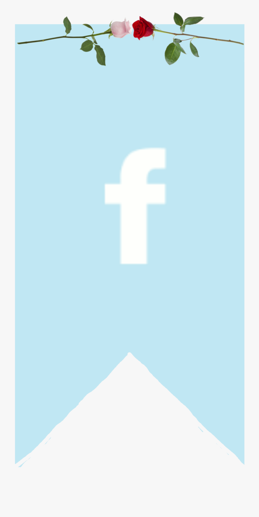 Facebook - Cross, Transparent Clipart