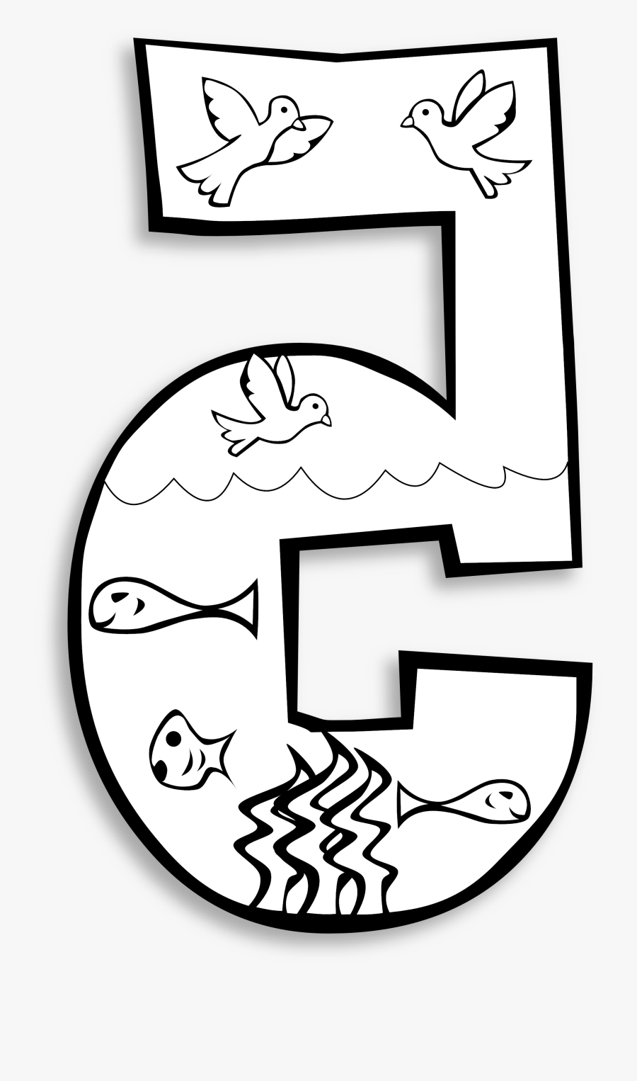 Transparent Book Spine Clipart - Creation Day 5, Transparent Clipart