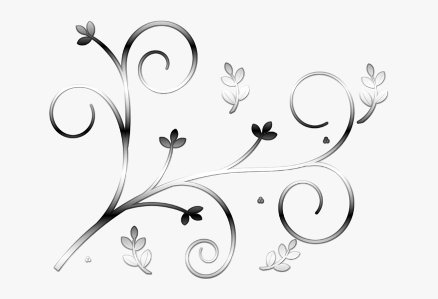 Scroll Sticker Design 1 Art Nouveau Filigree Curly - Line Art, Transparent Clipart