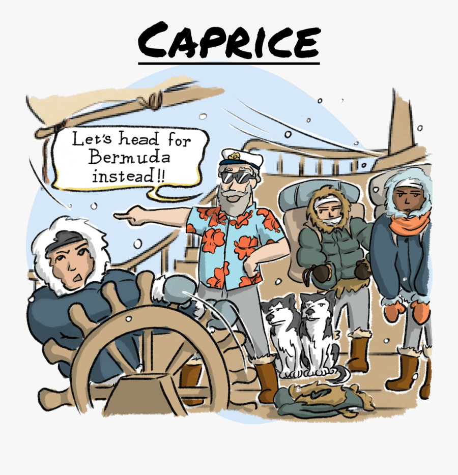 Caprice Word, Transparent Clipart