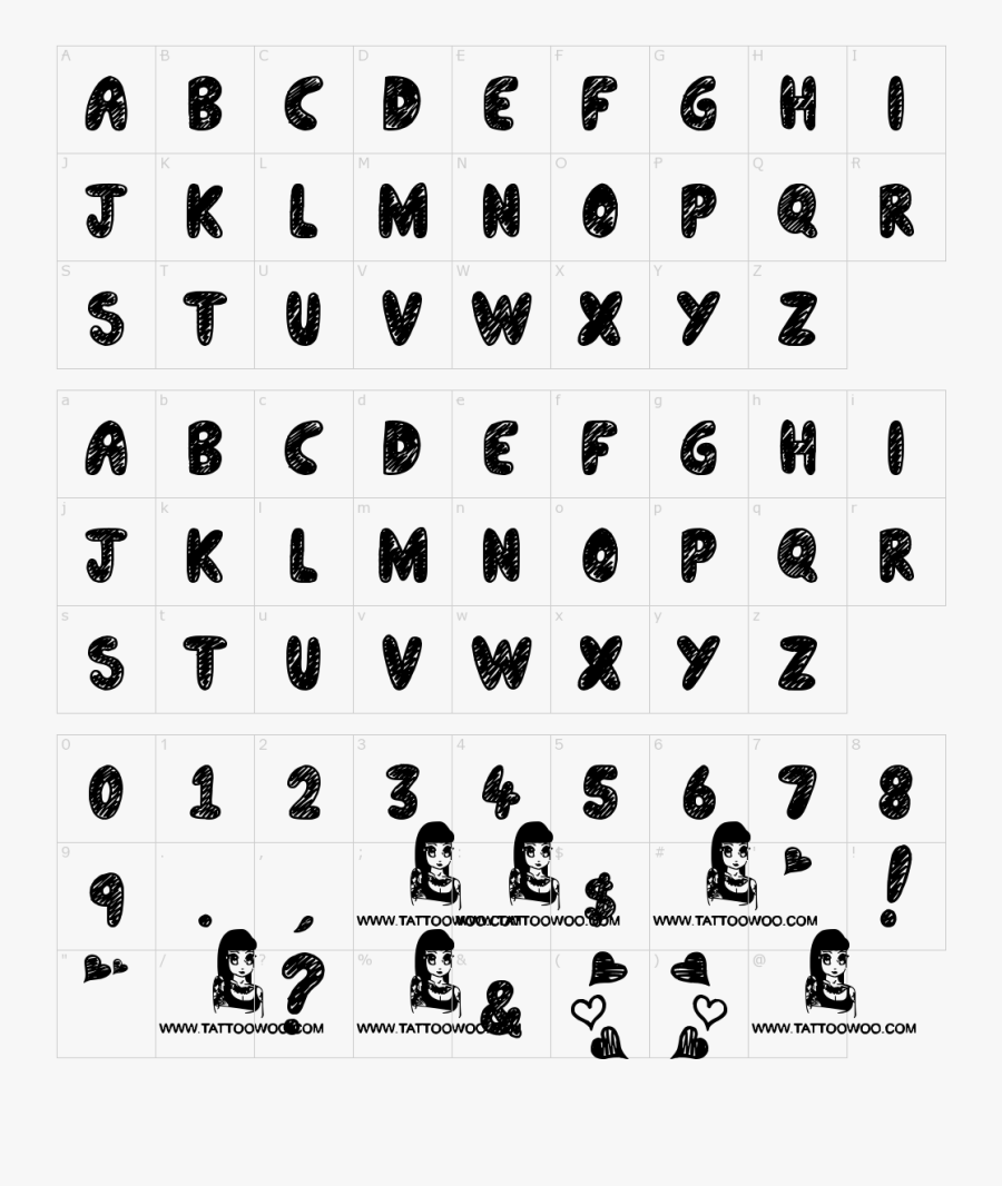 Katana Font, Transparent Clipart