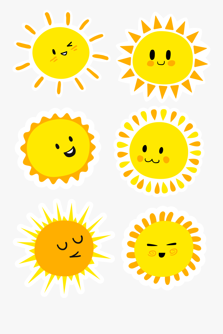 Solar System In Line, Transparent Clipart