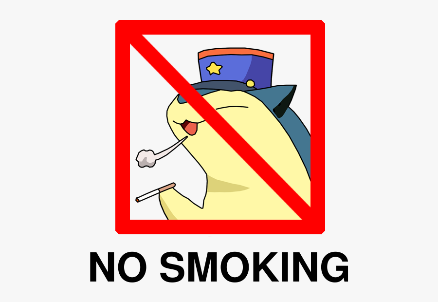 Clip Art No Smoking Cartoon - Printable No Smoking Sign, Transparent Clipart