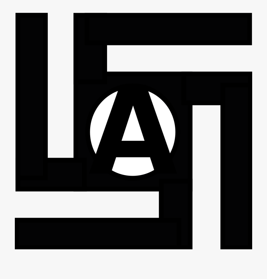 File - Anarcho-swastika - Svg, Transparent Clipart