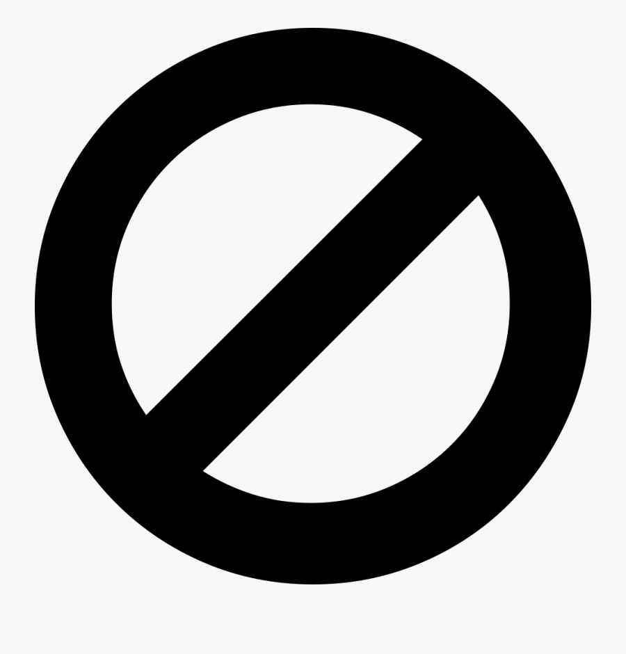 To Void - Null And Void Symbol, Transparent Clipart