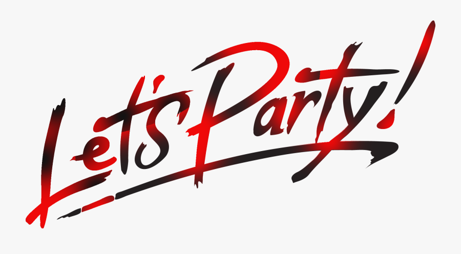 Lets Party Png - Party Logo Png, Transparent Clipart