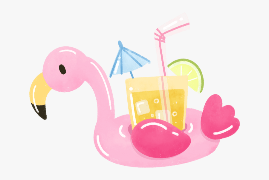#summer #lemon #juice #cute #colorful #drink #watercolor - Cute Cartoon Lemon Juice, Transparent Clipart