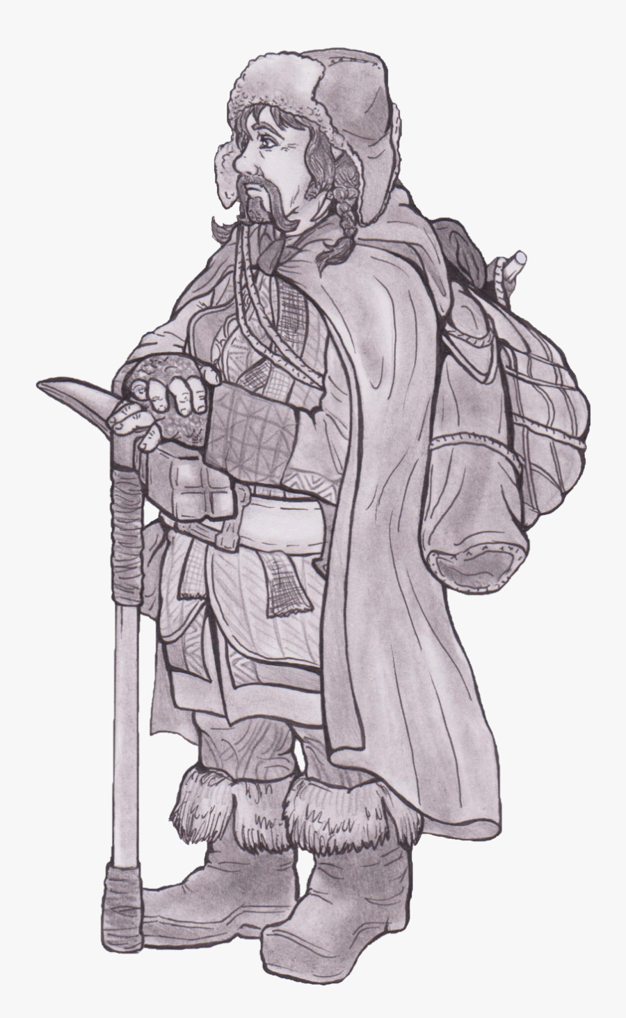 Orc Drawing Lotr - Illustration, Transparent Clipart
