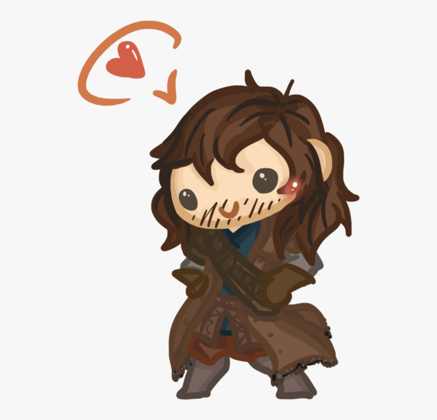 The Hobbit Clipart Chibi - Chibi Kili, Transparent Clipart