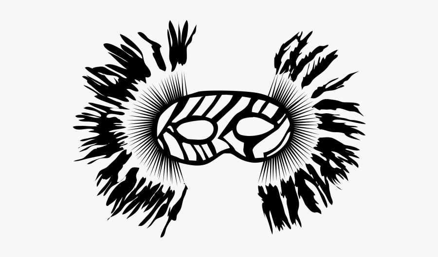 Mardi Gras Mask - Illustration, Transparent Clipart
