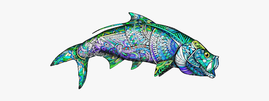 Andrea Larko Tarpon Sticker - Tarpons, Transparent Clipart