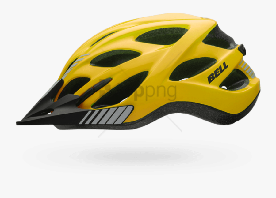 Free Png Download Bell Bike Helmets Yellow Png Images - Bicycle Helmets Yellow, Transparent Clipart