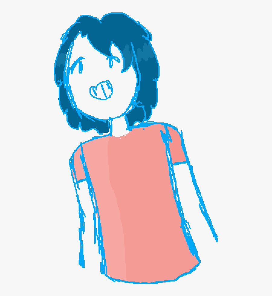 Transparent Messy Hair Png - Illustration, Transparent Clipart