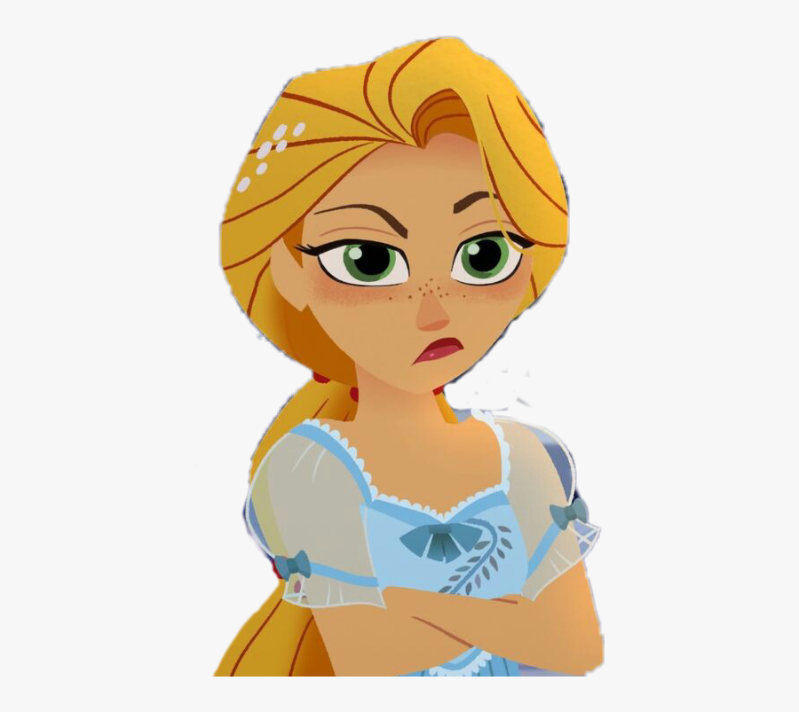 #girl #boring - Tangled The Series Rapunzel Nightgown, Transparent Clipart