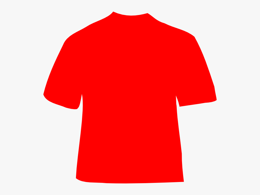 Transparent Undershirt Clipart - Clip Art Free Red Shirt, Transparent Clipart