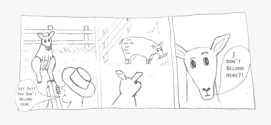 Australian Drawing Something - Sketch, Transparent Clipart