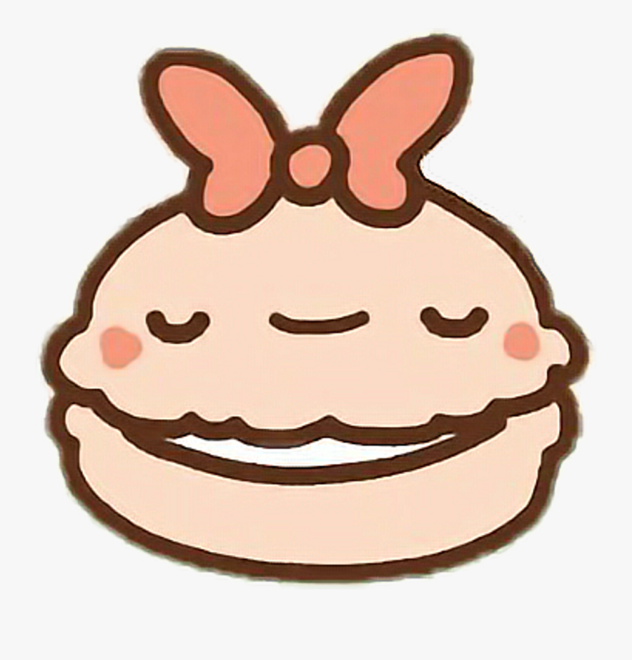 Kawaii Clawbert Macaron Freetoedit - Kawaii Macaron Png, Transparent Clipart