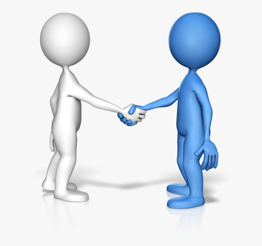 Transparent Business Clipart For Powerpoint - People Shaking Hands Gif, Transparent Clipart