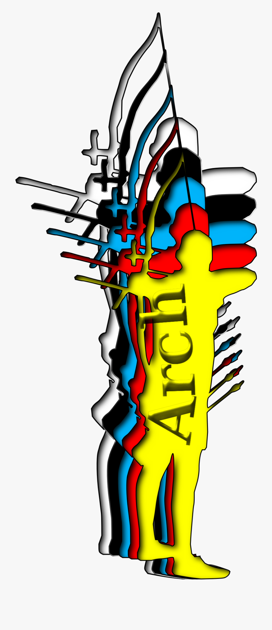 Psico Archer Clip Arts - Graphic Design, Transparent Clipart