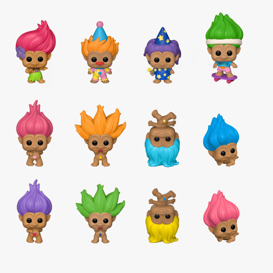 Trolls Funko Pop, Transparent Clipart