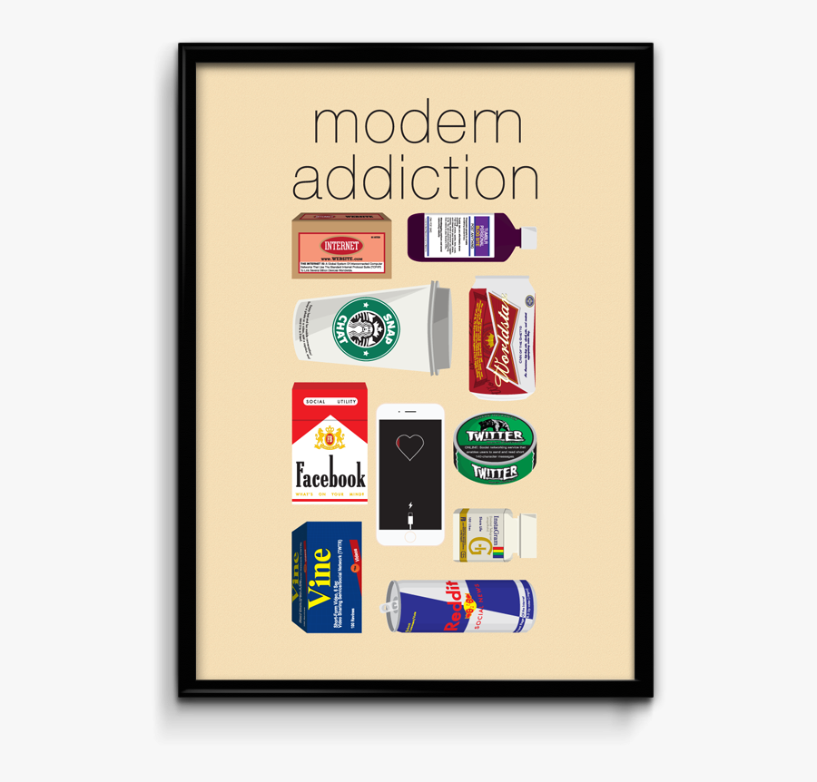 Modern Addiction, Transparent Clipart