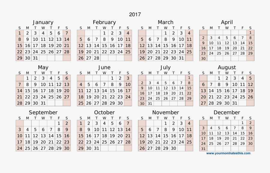 Png Transparentpng - Calendar 2018 Png High Resolution, Transparent Clipart