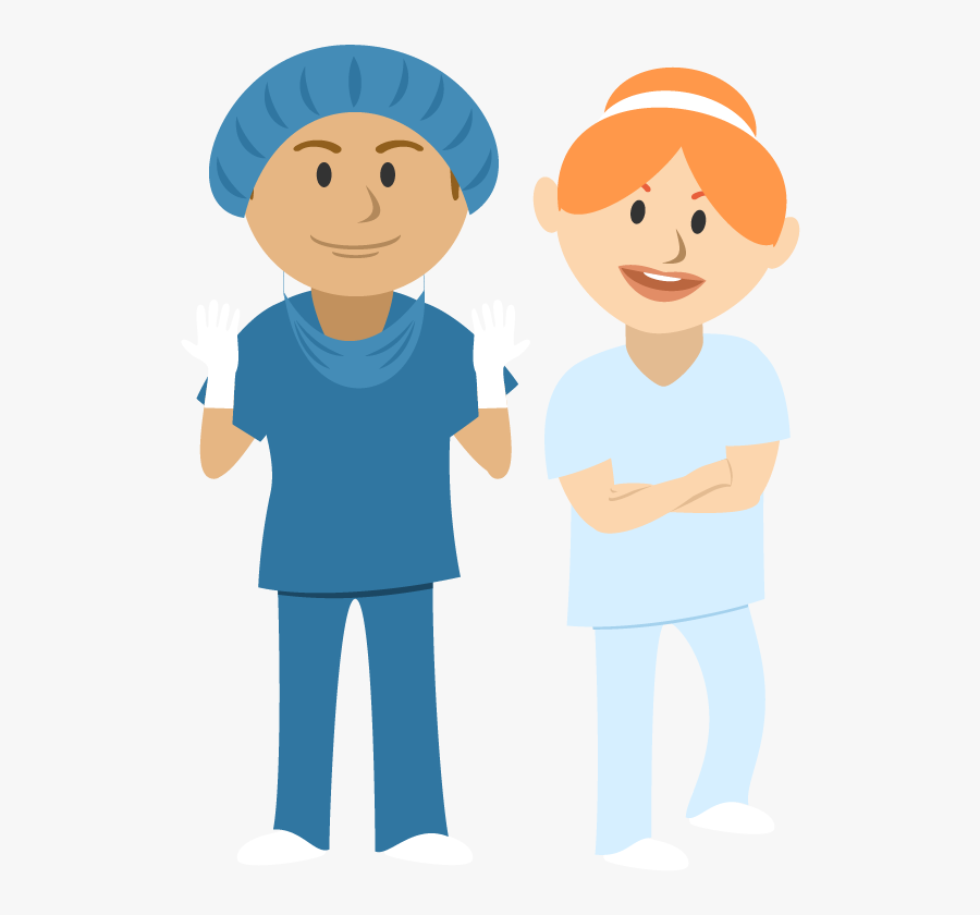 Picture Freeuse Download Physician Nursing Patient - Evolución En Enfermería, Transparent Clipart