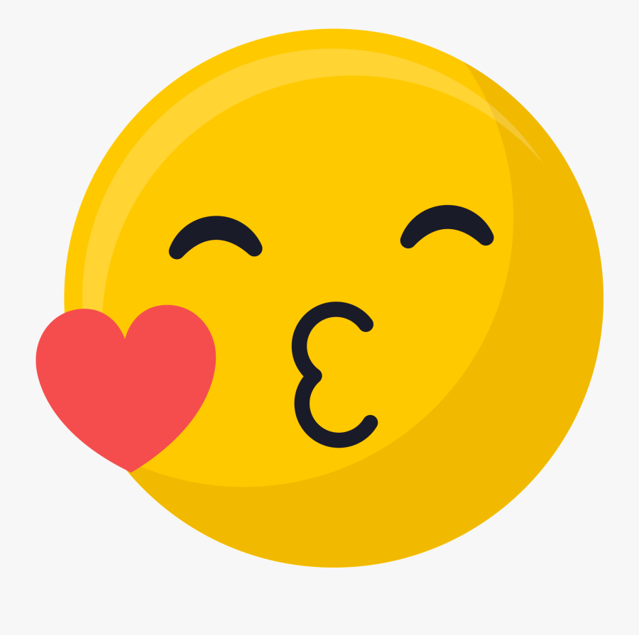 Kiss Emoji Clipart - Emojis Png, Transparent Clipart