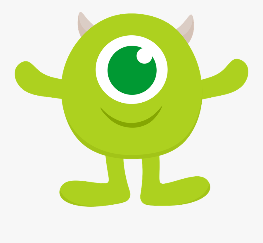 María José Argüeso - Mike Wazowski Baby Shower, Transparent Clipart