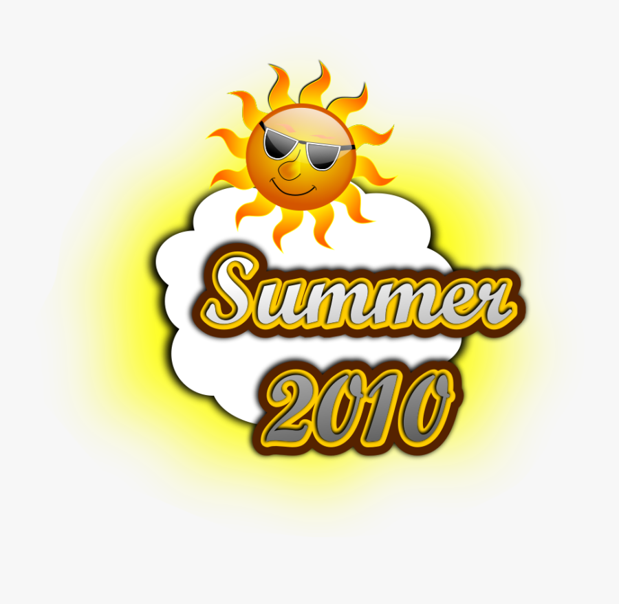 Summer 2010 Svg Vector File, Vector Clip Art Svg File - Summer Clipart, Transparent Clipart