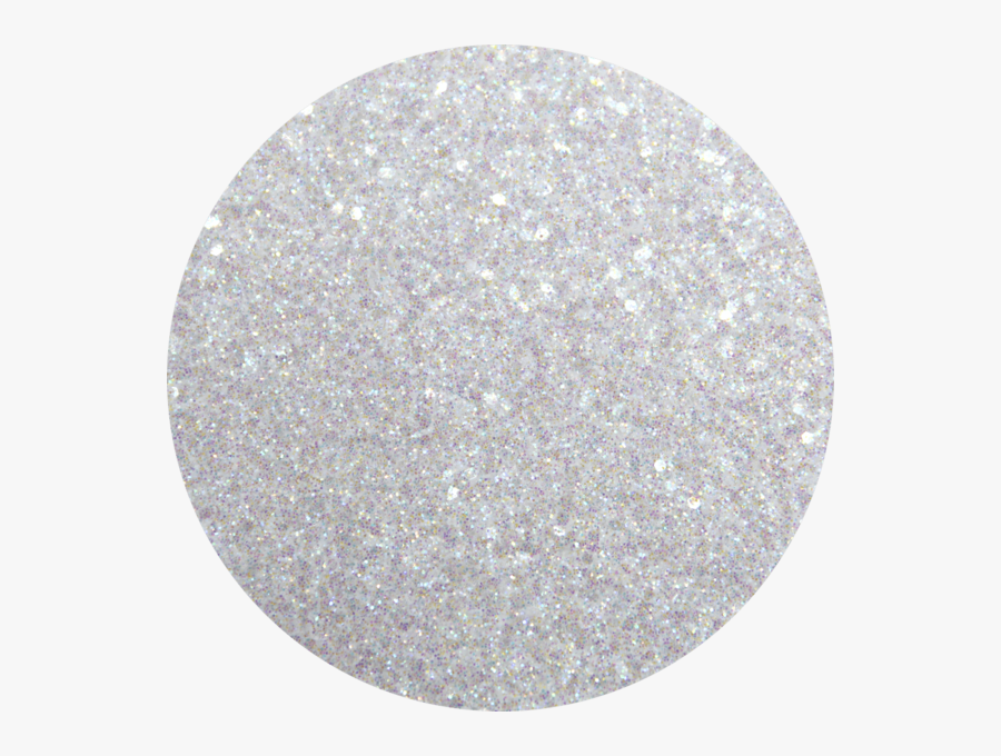 White Glitter - Circle, Transparent Clipart
