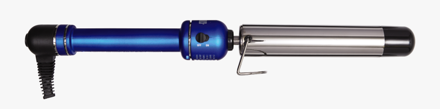 Blue Titanium Curling Wand - Gun Barrel, Transparent Clipart